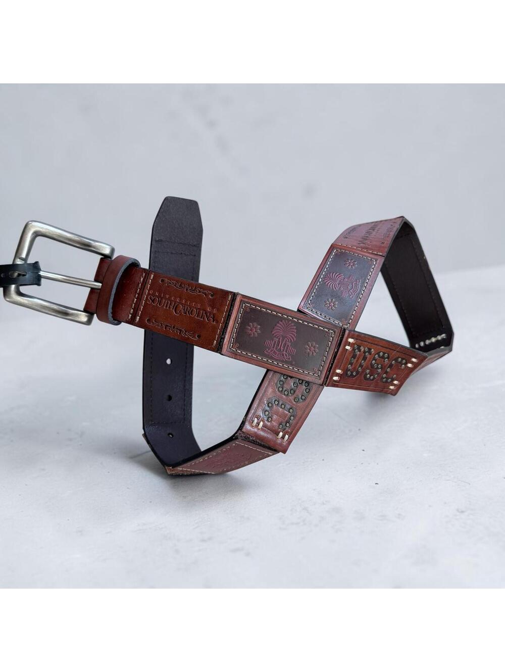 Fossil University of South Carolina | Gamecocks Leather Belt Size S